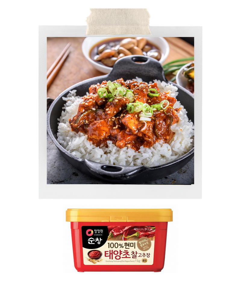 Gochujang - Gerfementeerde chili en sojapasta 