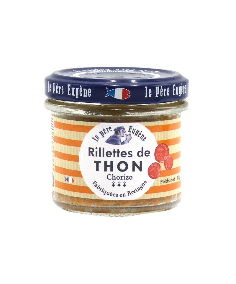 Rillettes van tonijn met chorizo Le Père Eugène