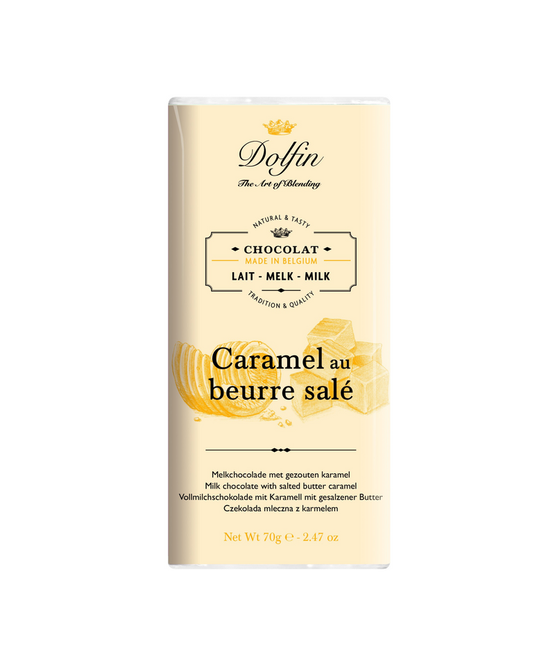 Dolfin tablet melk karamel gezouten boter